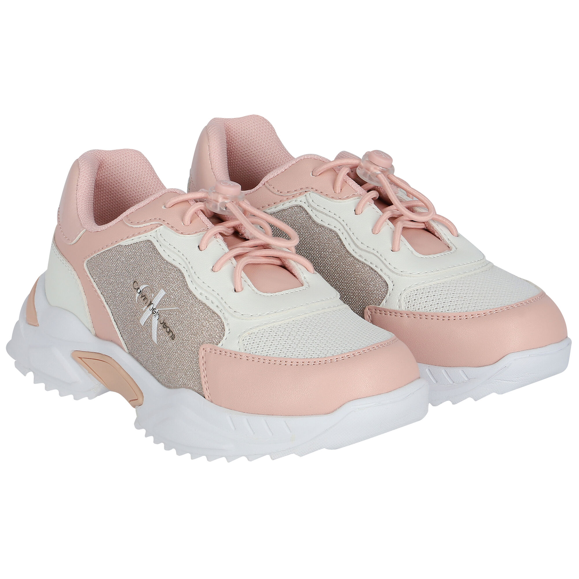 Girls calvin cheap klein trainers