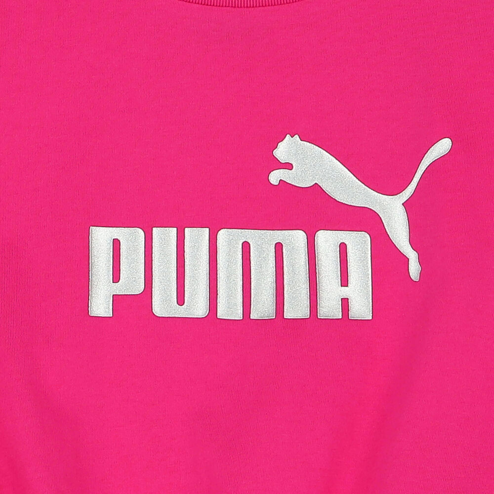 Puma Girls Pink Logo Couture USA | T-Shirt Junior