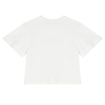 Girls Ivory Logo T-Shirt