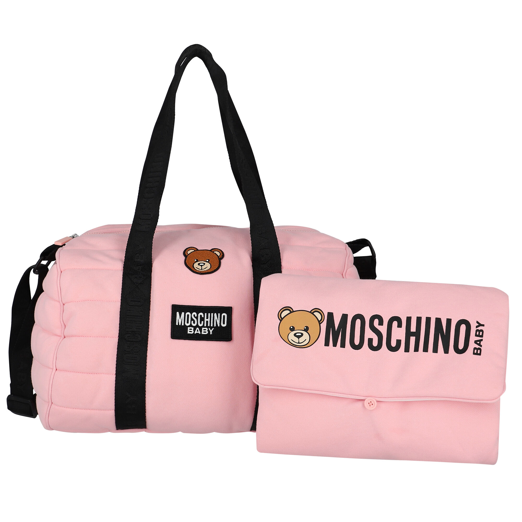 Moschino diaper 2024 bag pink