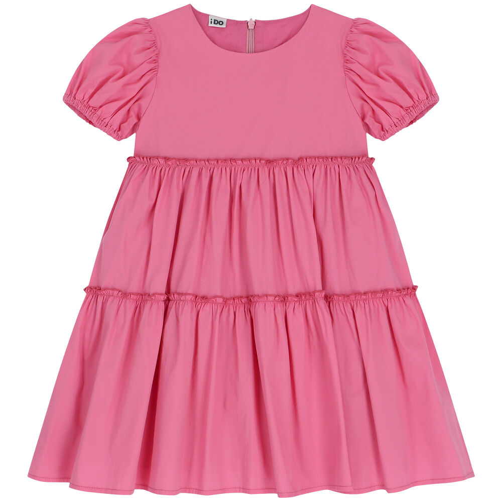 iDO Girls Pink Ruffle Skirt | Junior Couture USA