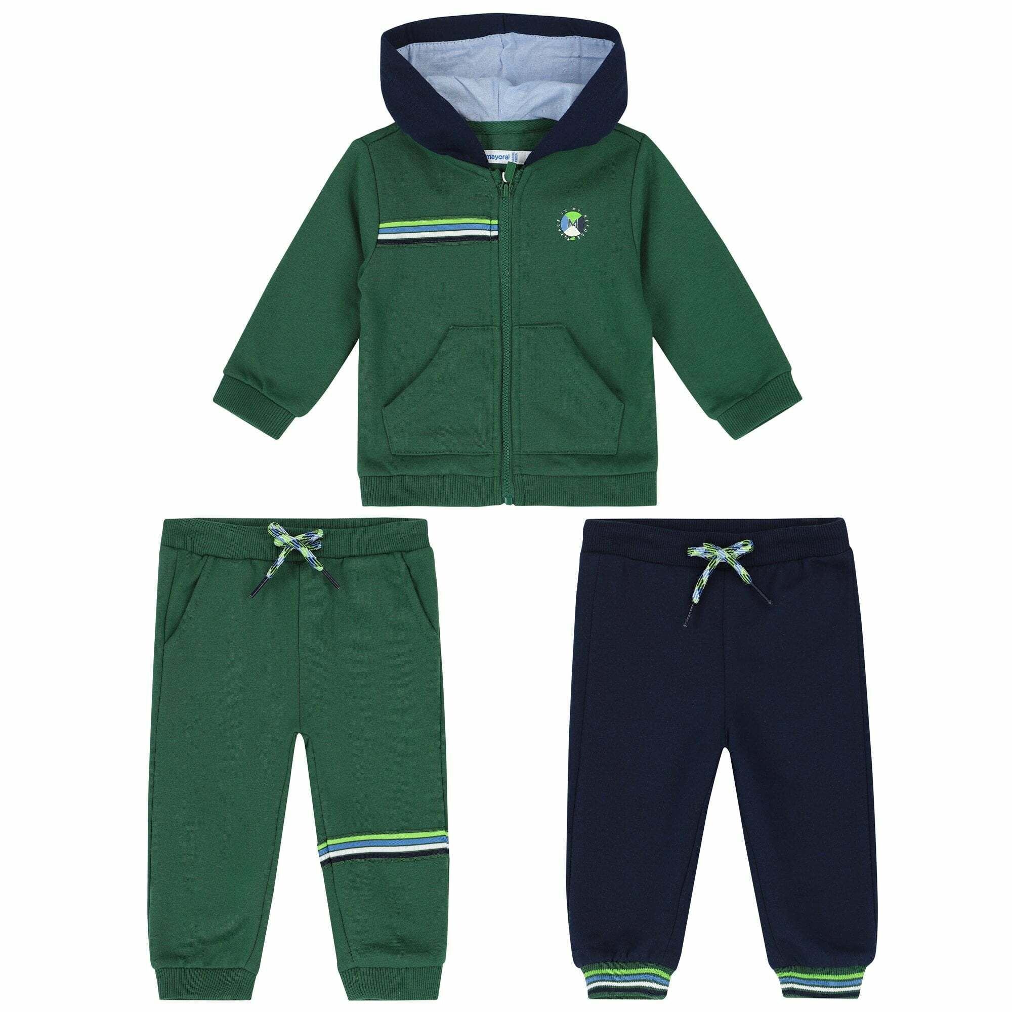 Green discount tracksuit junior