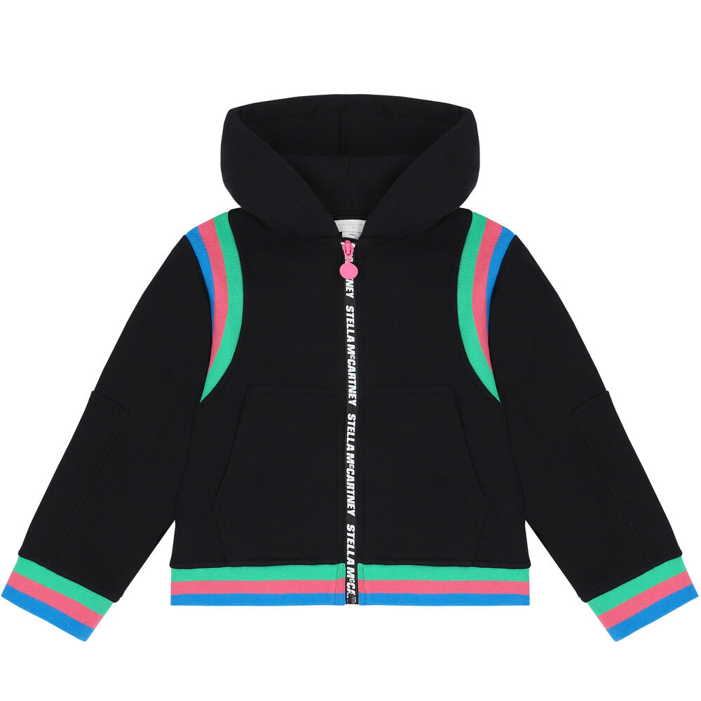 Jacke Aus Fleece in Multicolor - Stella Mc Cartney Kids