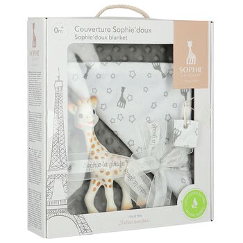 Giraffe Baby Teether & Blanket Set