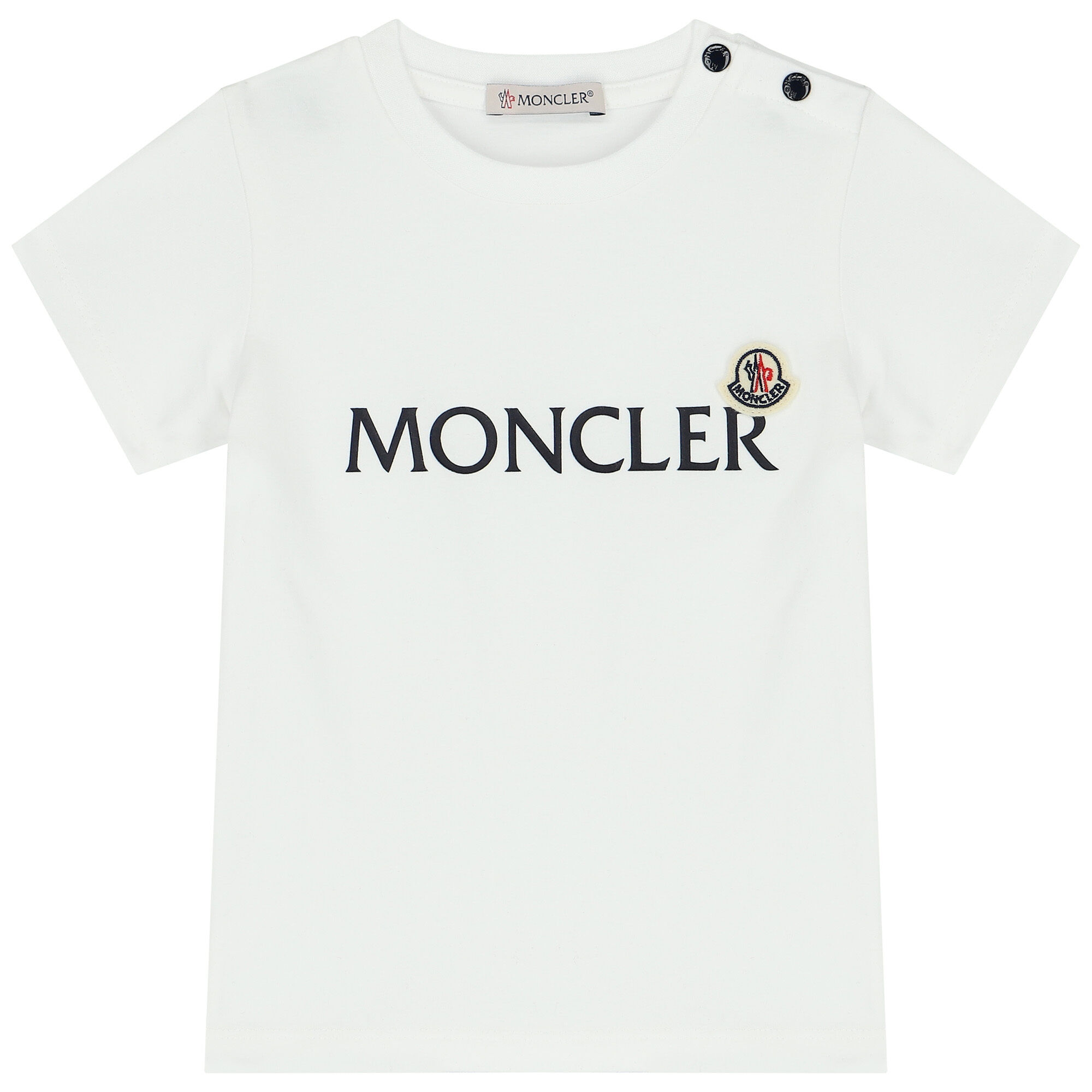 低価大得価】 MONCLER - MONCLER Kids ENFANT ロゴTシャツ 12Aの通販