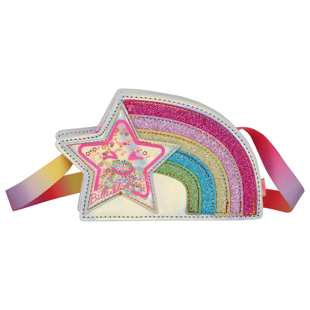 Billieblush Girls Rainbow Star Crossbody Bag