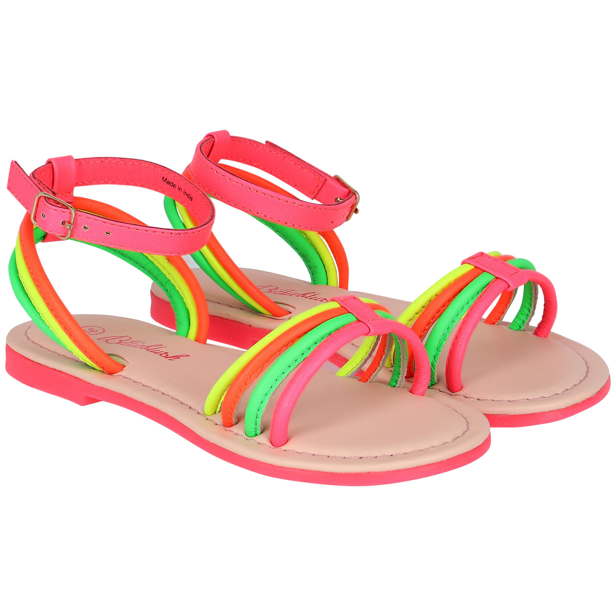 Sandals neon sale