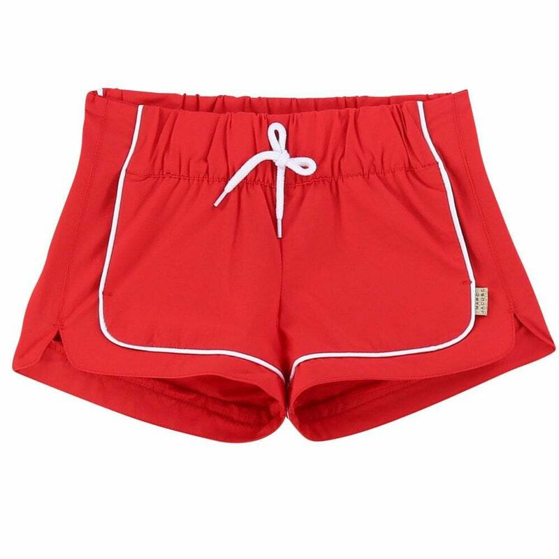 MARC JACOBS Girls Red & White Shorts | Junior Couture