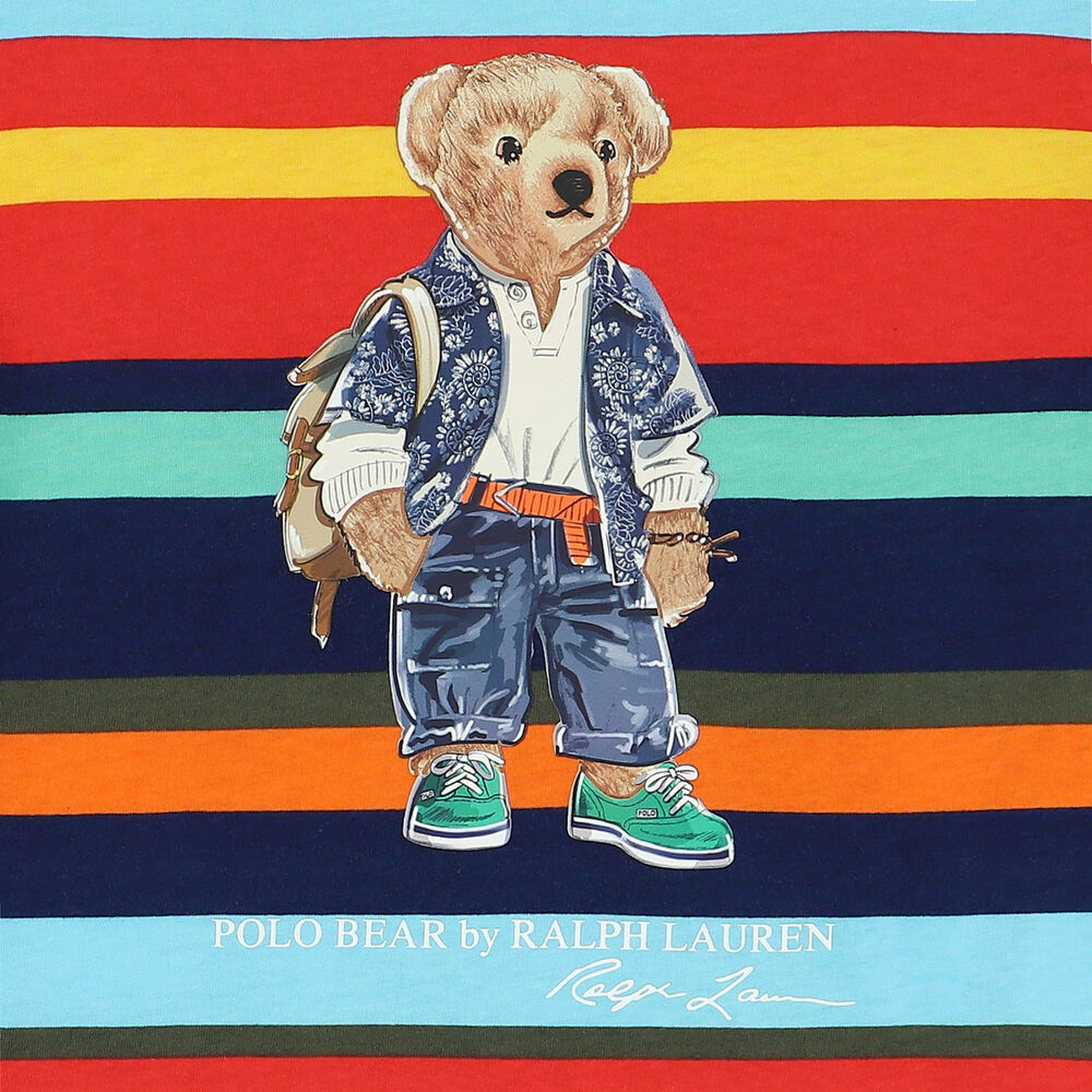 Moschino Kids Multi-Coloured Teddy Bear T-Shirt