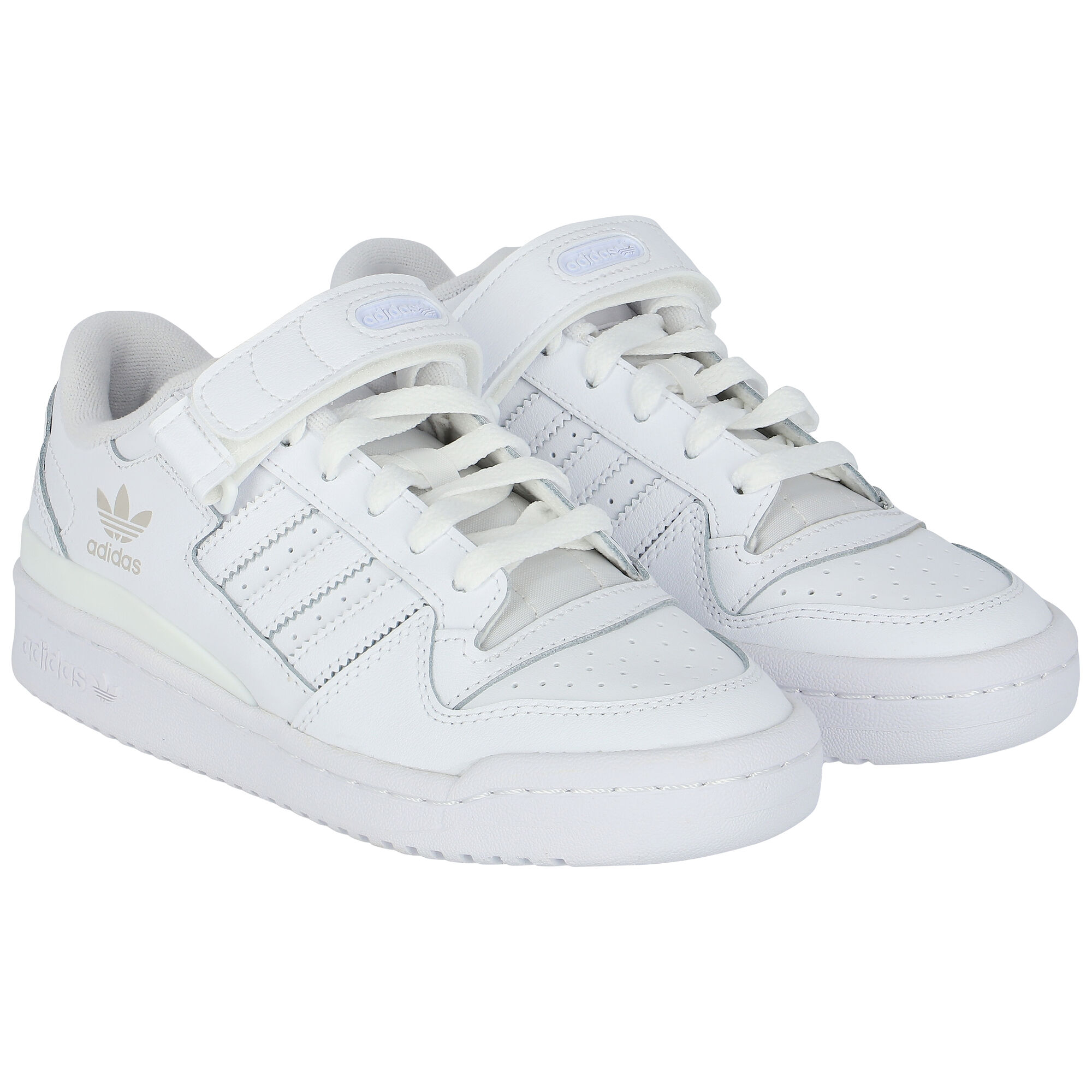 Adidas classic clearance white trainers