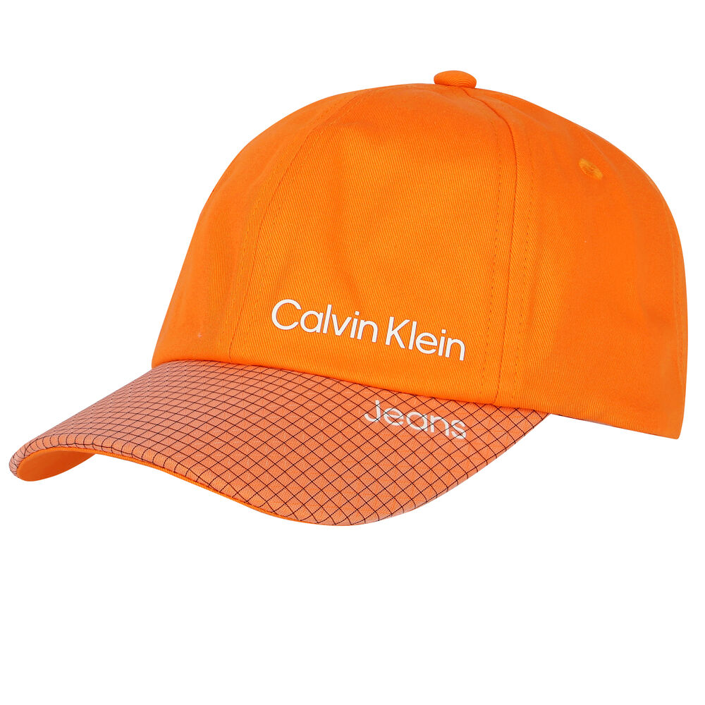 | Klein Calvin USA Logo Couture Orange Cap Junior