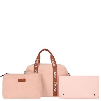 Girls Pink Changing Bag
