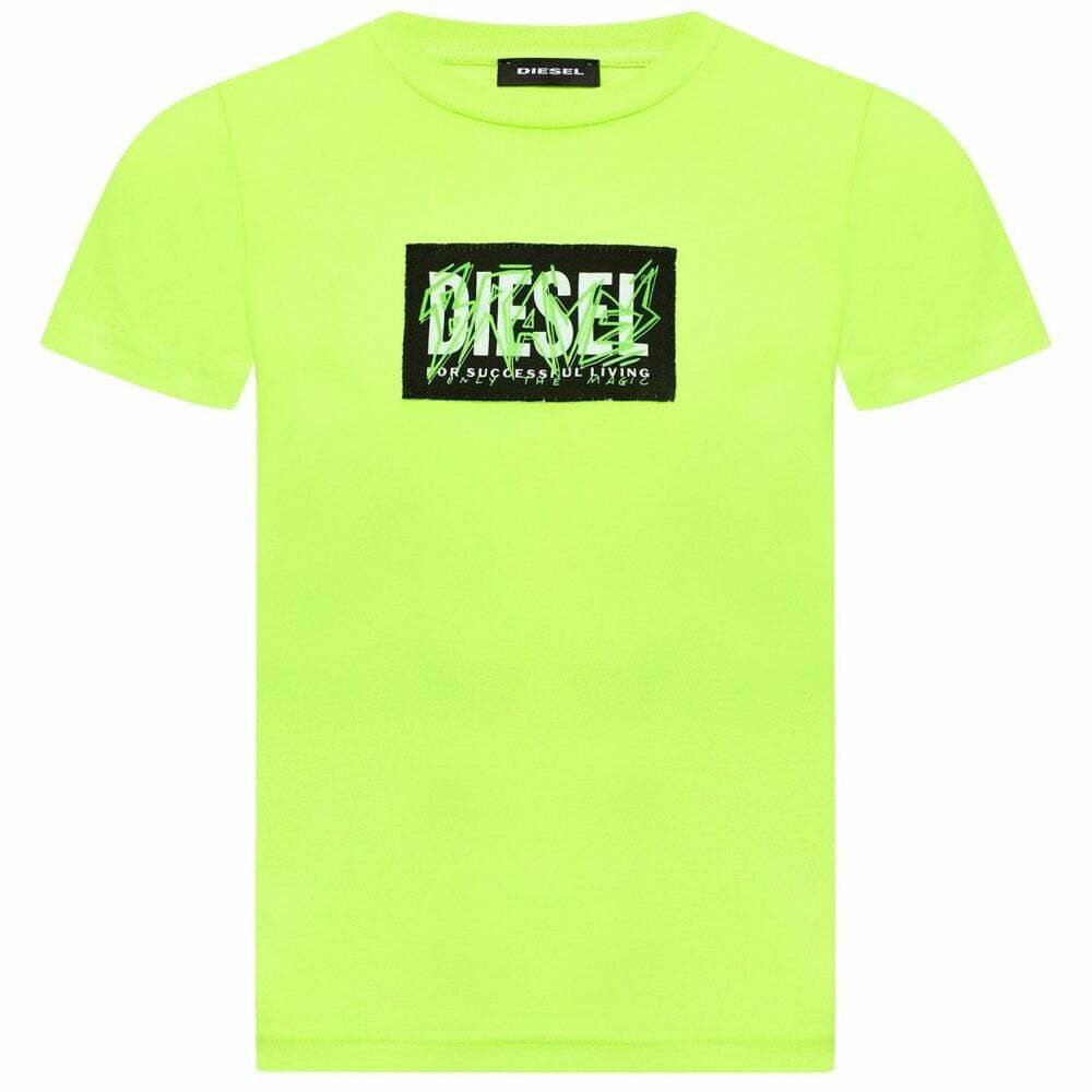 diesel neon t shirt