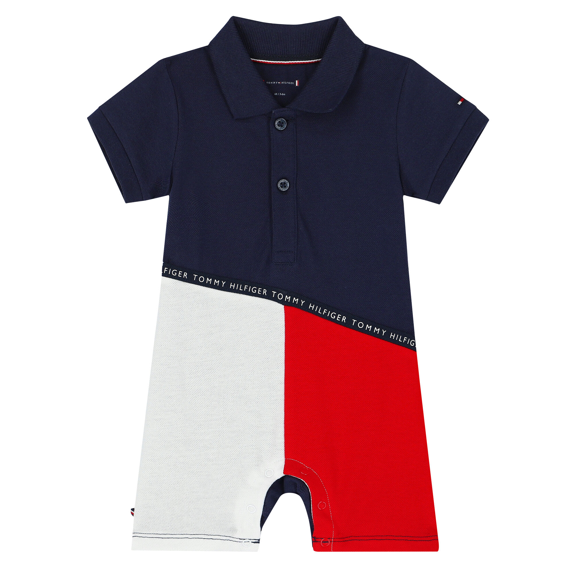 polo romper tommy hilfiger