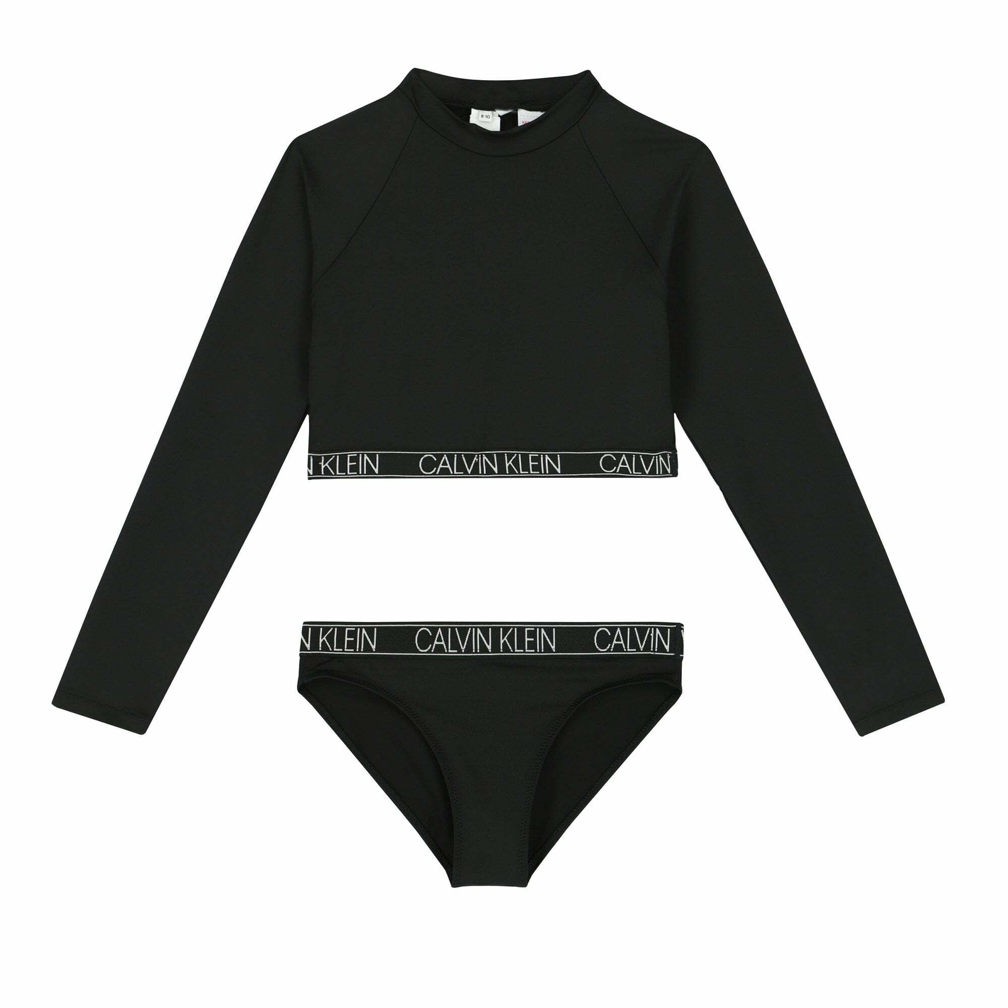 calvin klein black bikini set